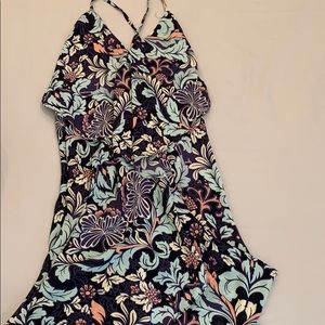 Colorful flowy dress